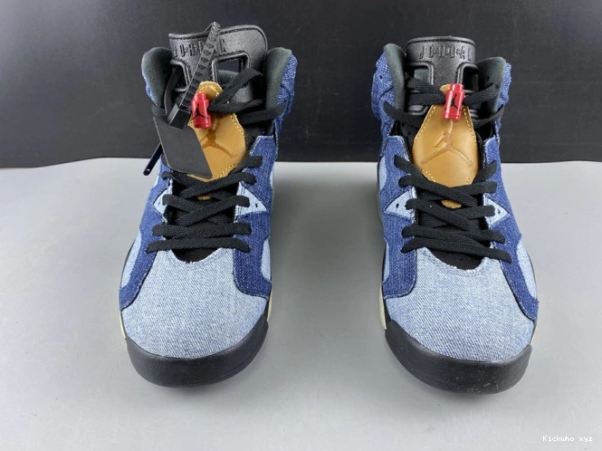 Denim Washed CT5350-401 Jordan Air 6 0709